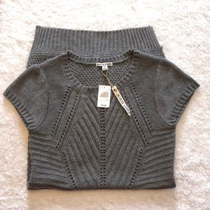 5/$25 Moral Fiber Sweater Dress Gray XL NWT
